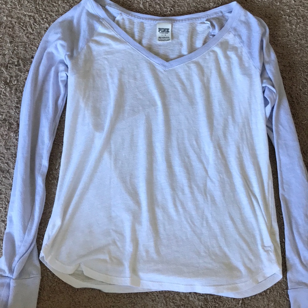 Long sleeve “Pink Victoria’s Secret” top!